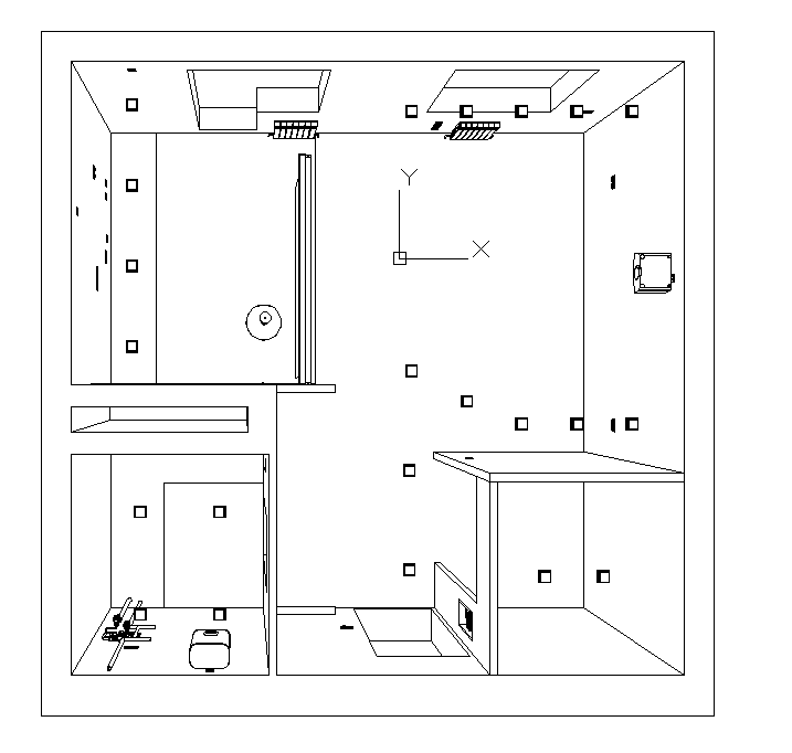 Умный Дом в квартире-студии на EasyHomePLC - ТЗ и подготовка чертежа