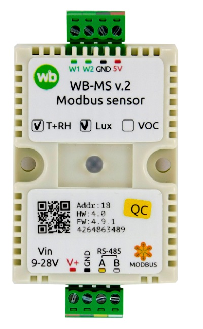 Про красоту датчиков Wirenboard WB-MSW v.3