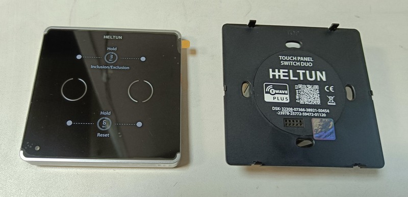 Панель Z-Wave Heltun Touch Panel Switch