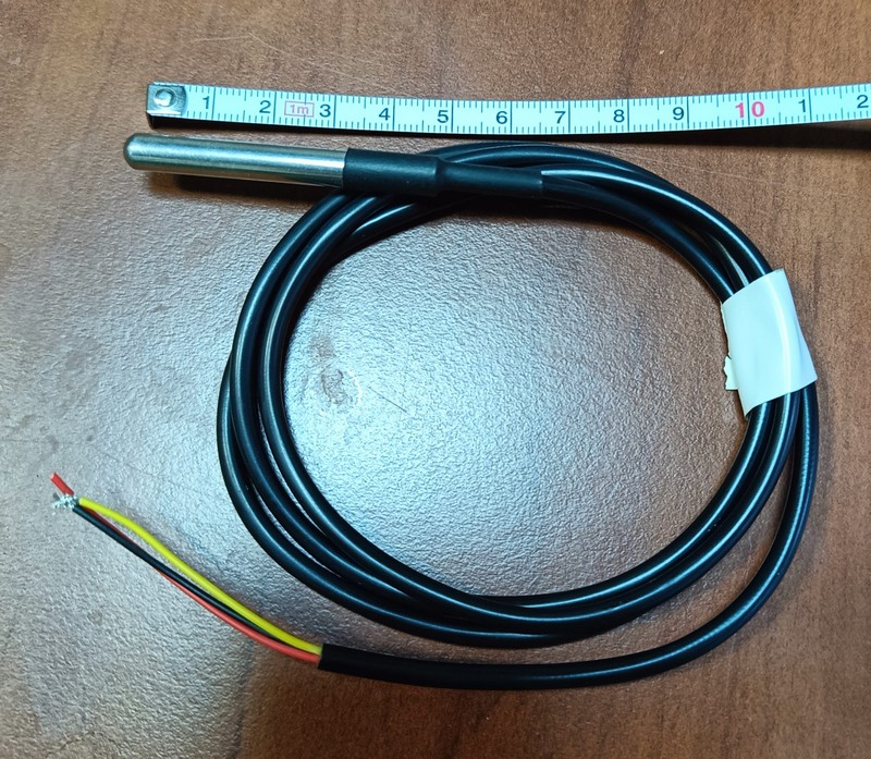 Датчики температуры пола 1-wire Larnitech FW-FT.C в гибкой гильзе
