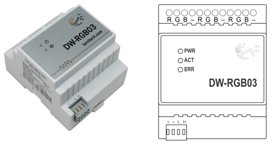 Модули Larnitech DW-RGB03 для управления лентами